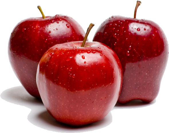 Apple Fruit - Usa Red Delicious Apple (624x532), Png Download