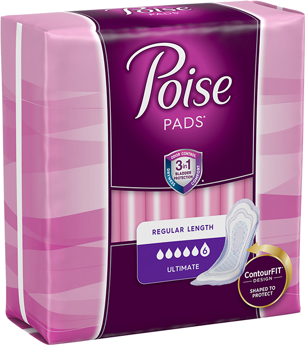 Poise Ultra Original Package Left - Poise Pads Size 5 (751x751), Png Download