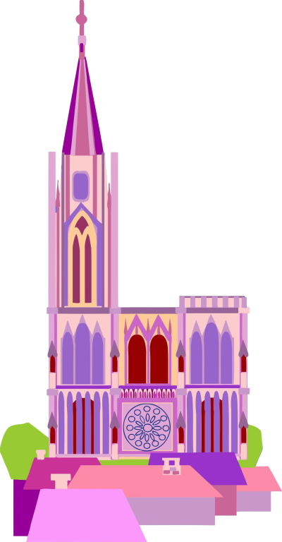 Fairytale Castle Png Hd - Portable Network Graphics (400x768), Png Download