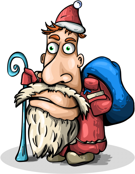 Santa Claus Animated - Santa Claus (650x650), Png Download