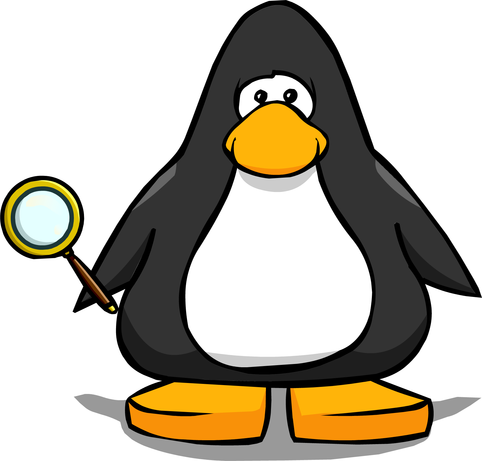 Magnifyingglass - Club Penguin Trumpet (1624x1554), Png Download