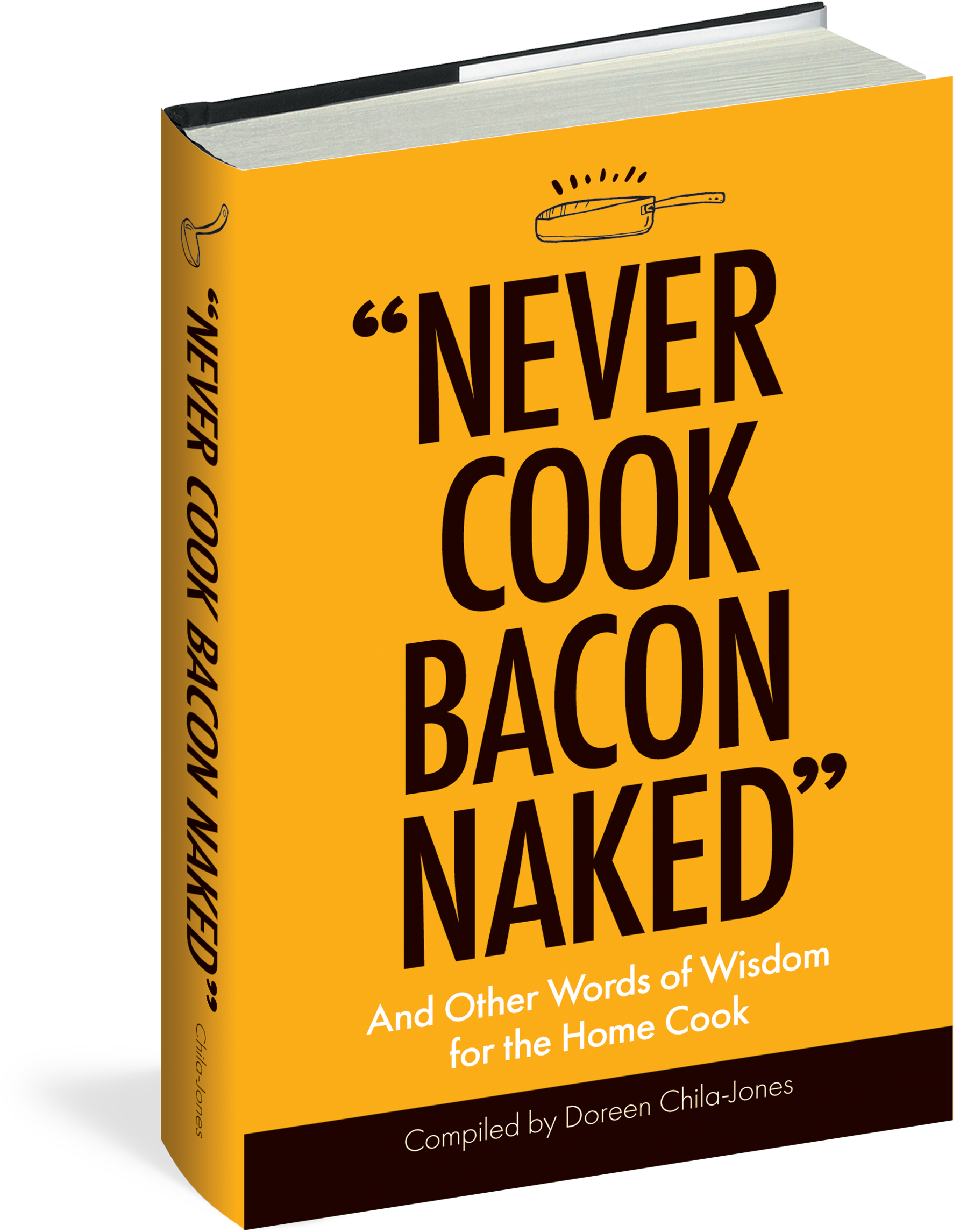 View Full Size Image - Cooking Bacon Naked Book (1875x2400), Png Download