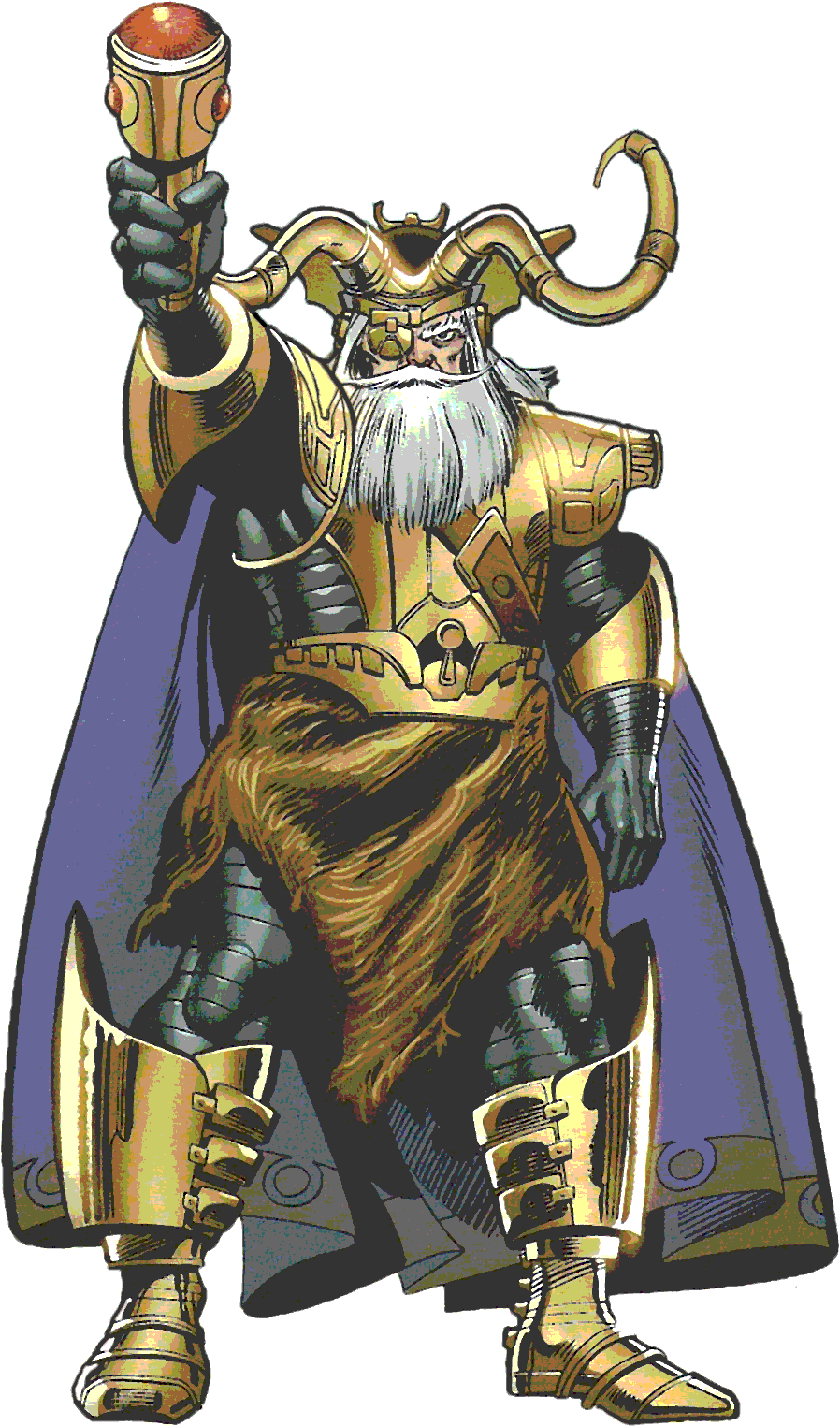 Odin Asgard Marvel, Marvel Heroes, Marvel Dc, Marvel - Odin Comic (898x1524), Png Download