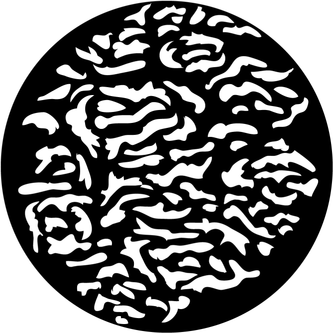 Ripples Drawing Clip Art Transparent Stock - Apollo Ocean Ripplessteel Gobo Ms-2277 (800x800), Png Download