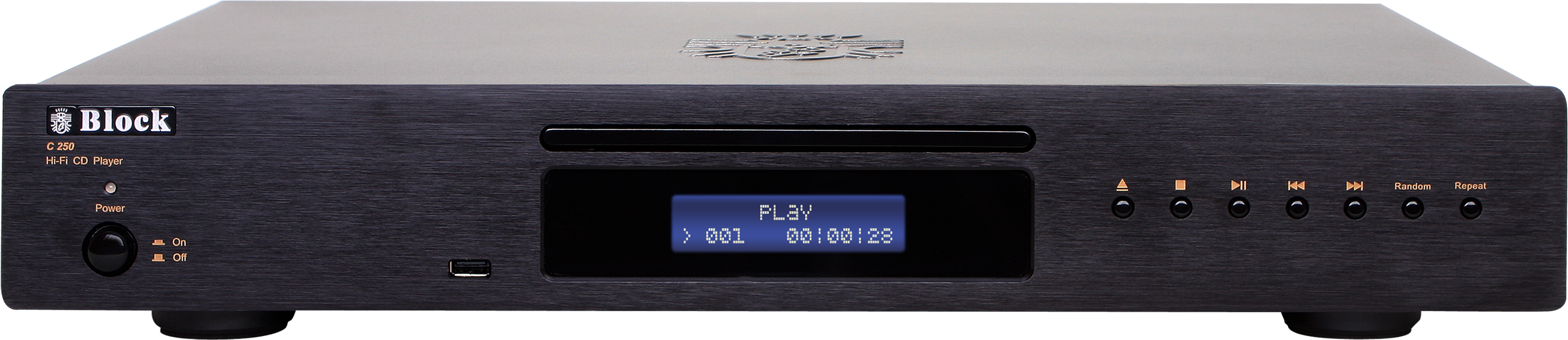 C-250, Sapphireblack, Front - Block C-250 Cd-spieler Schwarz (4800x2700), Png Download