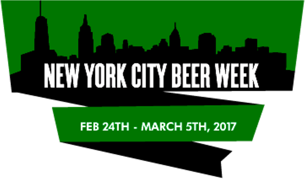 Nyc Beer Week Has Been Brewing For A Whole Year, Now - Nyc Beer Week 2017 (1024x591), Png Download