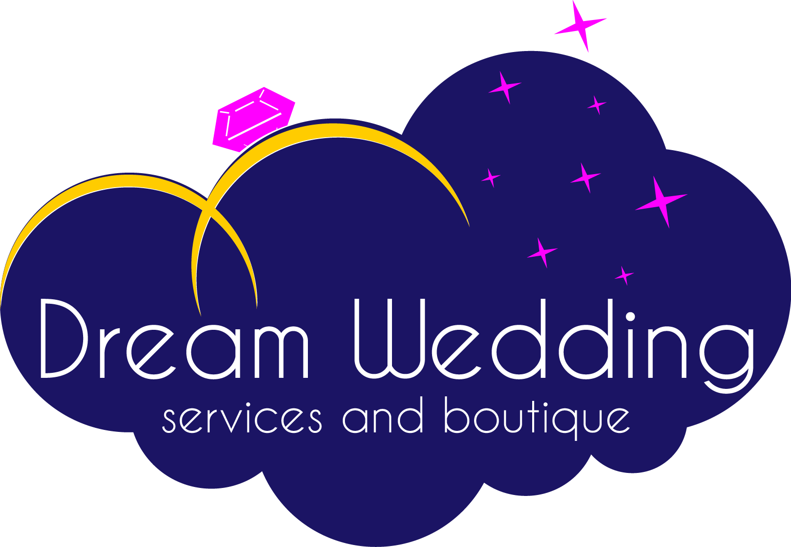 Dream-weddings - Dream Wedding Logo (1580x1093), Png Download