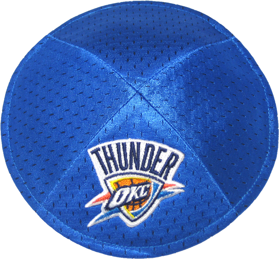 Okc Thunder - Oklahoma City Thunder Team Patch Multi (1001x1000), Png Download