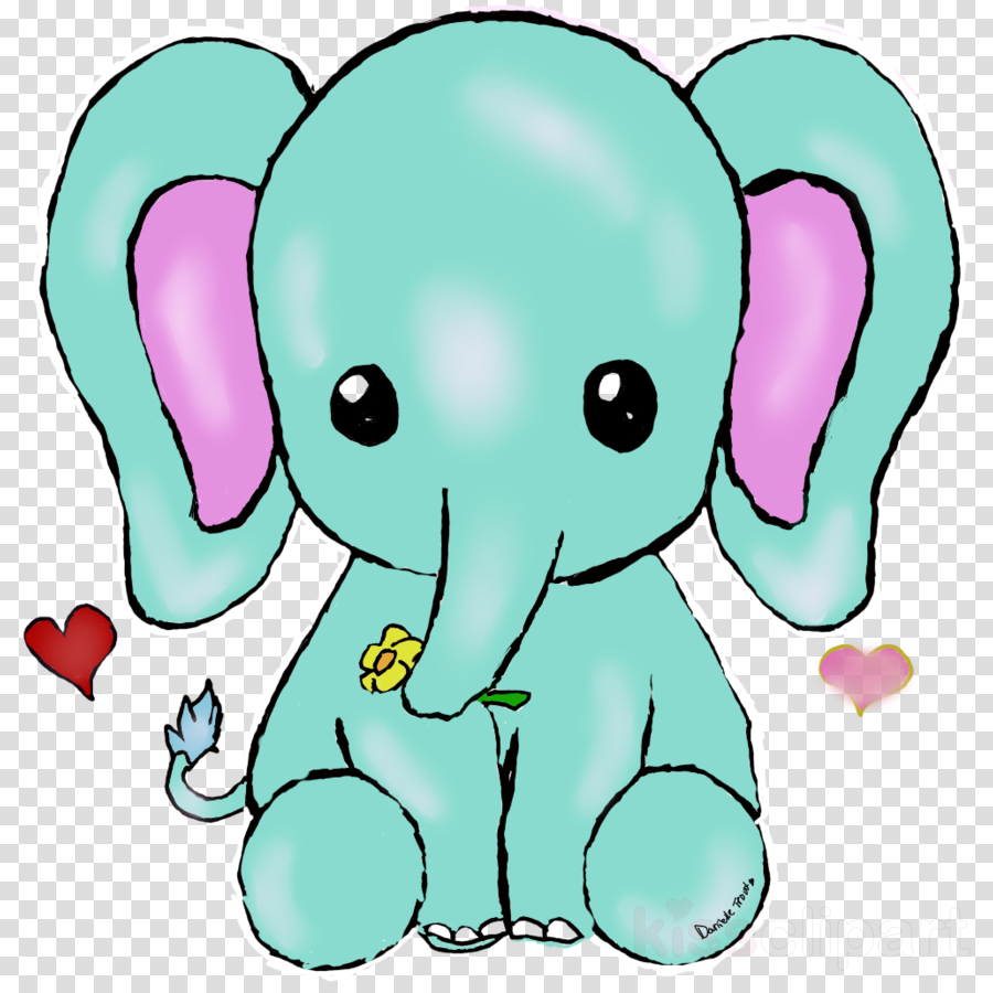 Animales Kawaii Png Clipart Kawaii Drawing Clip Art - Dibujos De Animales Kawaii (900x900), Png Download