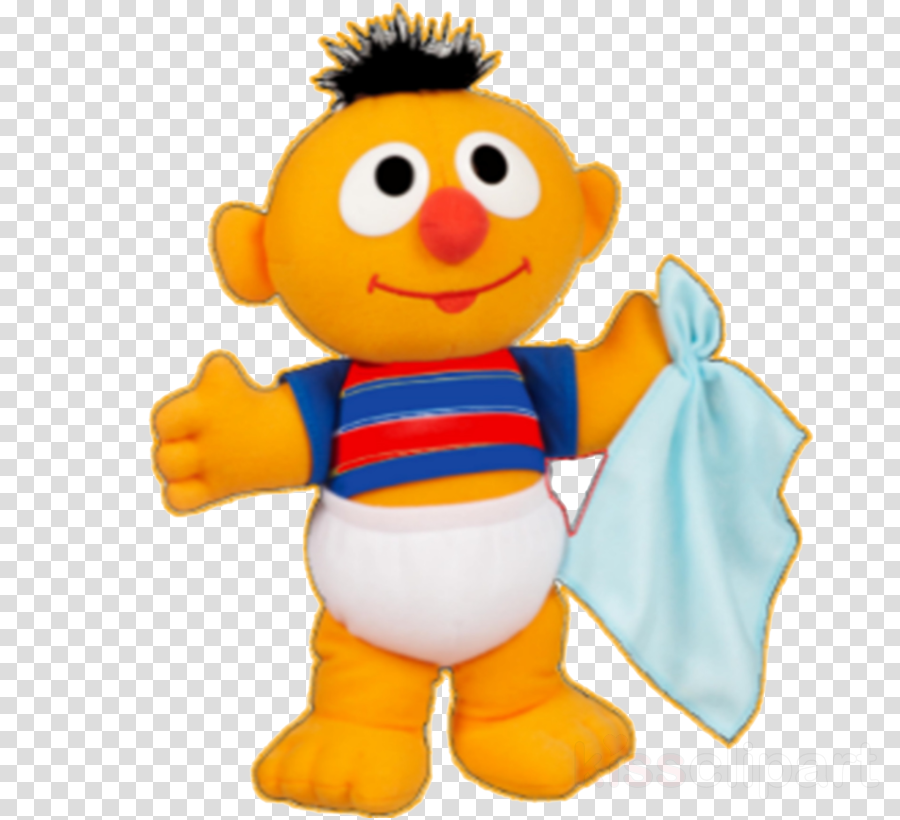 Download Playskool Sesame Street Baby Sniffles Ernie - Baby Ernie Sesame Street (900x820), Png Download