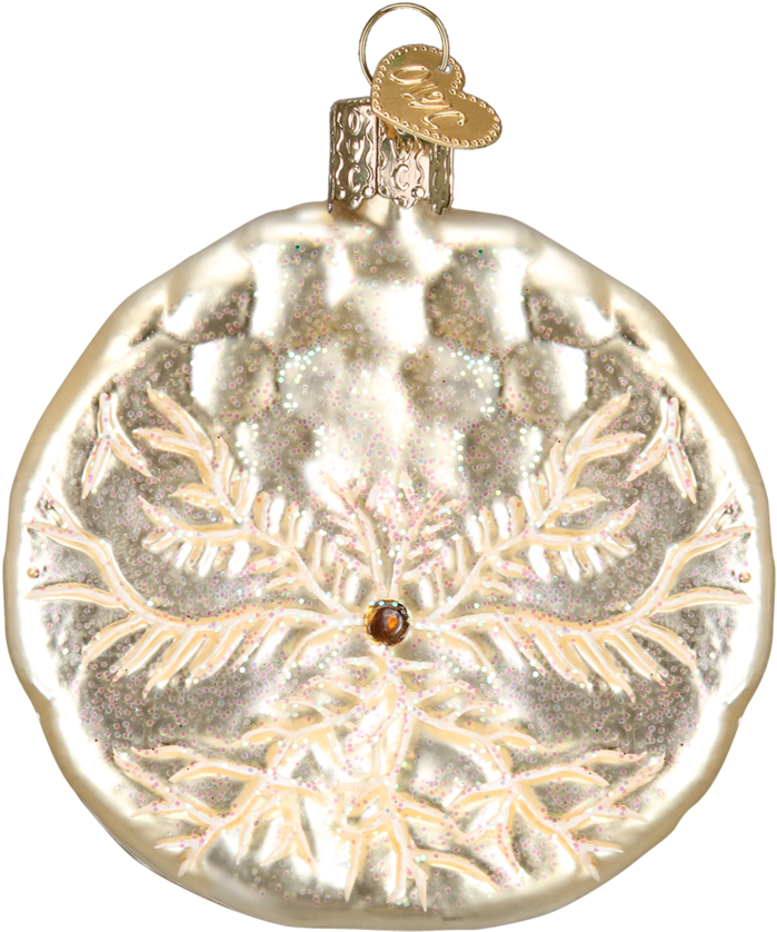 Bassett Hound Glass Ornament By Old World Christmas (950x950), Png Download