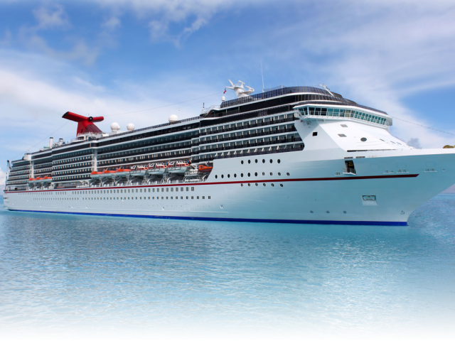 Cruise Ship Png Transparent Images - Poster: Gvictoria's Tropical Ship, 61x41cm. (640x480), Png Download