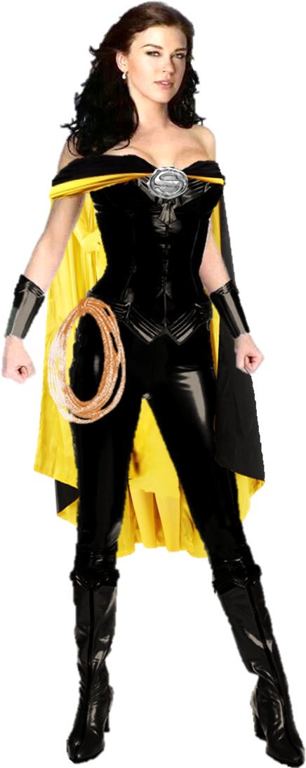 Superwoman Crime Syndicate Earth 3 Transparent By Gasa979 - Superwoman Earth 3 Cosplay (476x1095), Png Download