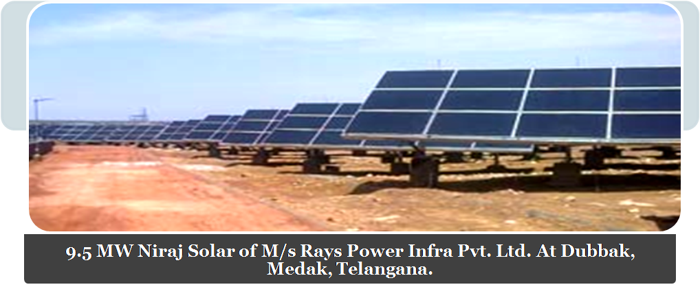 5 Mw Niraj Solar Of M/s Rays Power Infra Pvt - Photo Caption (1018x418), Png Download