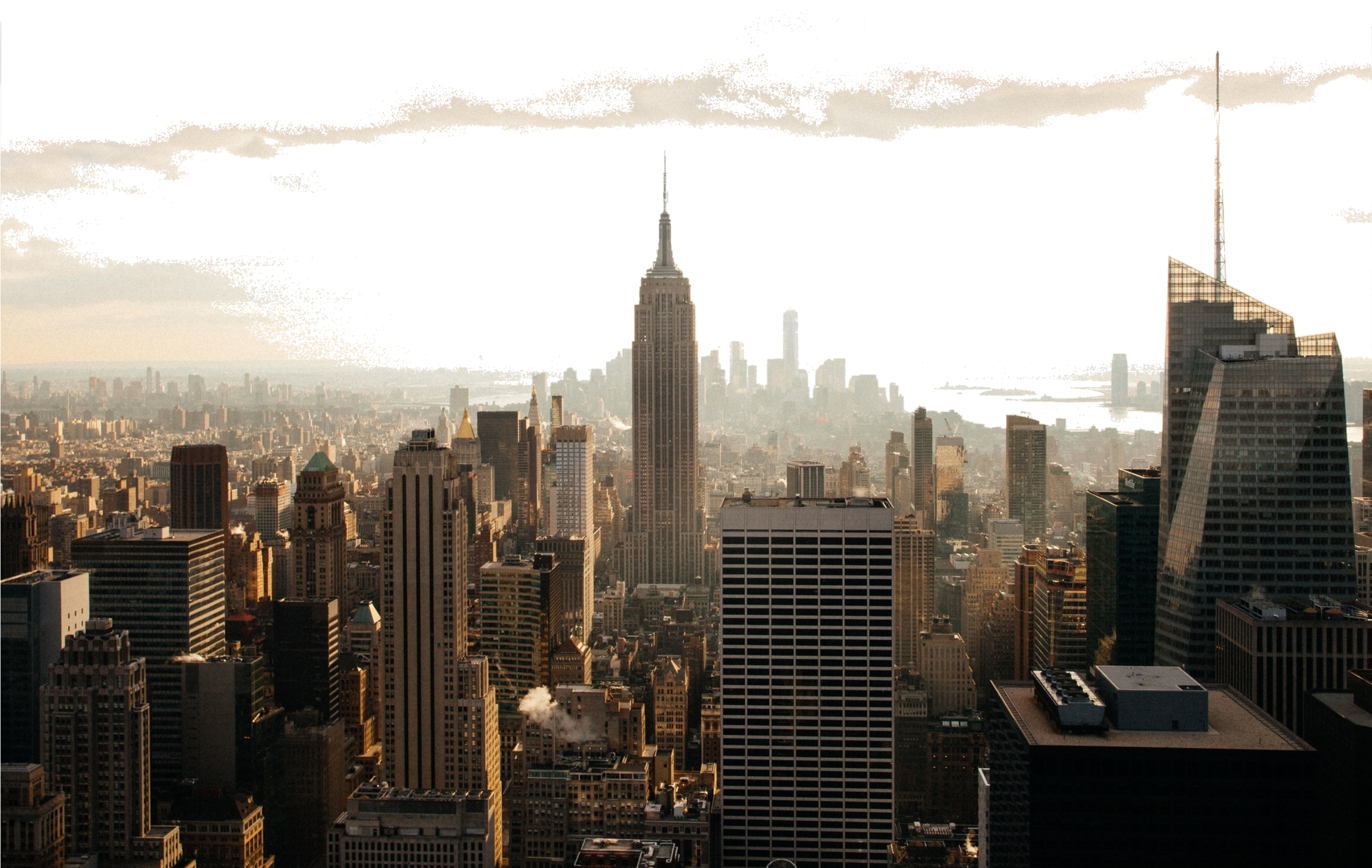 Nyc Skyline - Giving Up A Dream (2550x3300), Png Download