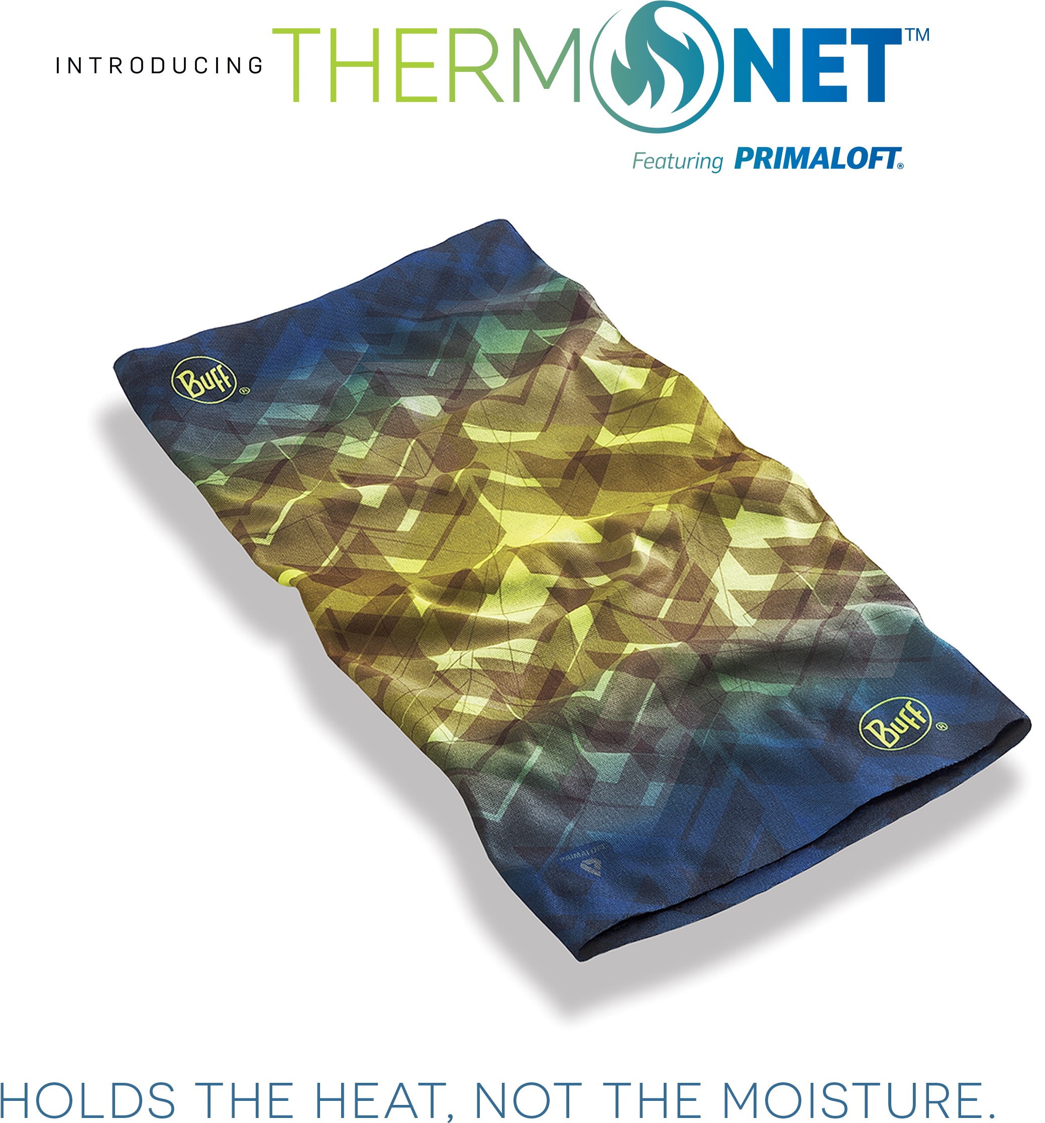Lightweight Warmth - Thermonet Buff Mist Aqua (2325x2235), Png Download