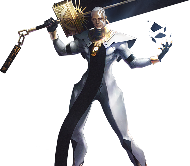 The First Omen Is Possessed Of Faith Absolute - Mjerrabaine (654x572), Png Download