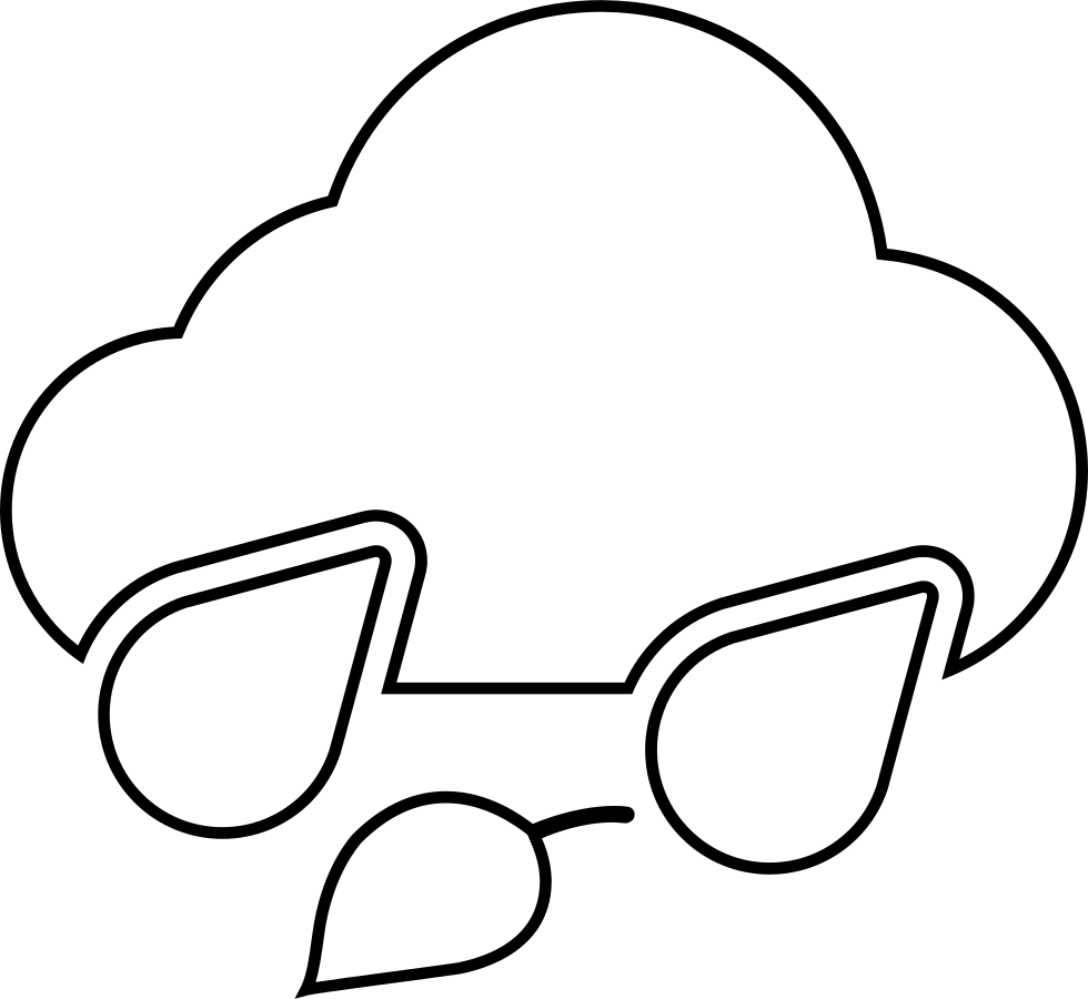 Rain Thin Cloud Comments - Rain (980x900), Png Download