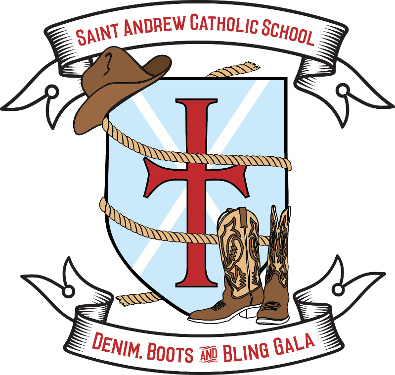 Auction Newsletter Saint Andrew Catholic School - Saint Andrew Catholic School (799x758), Png Download