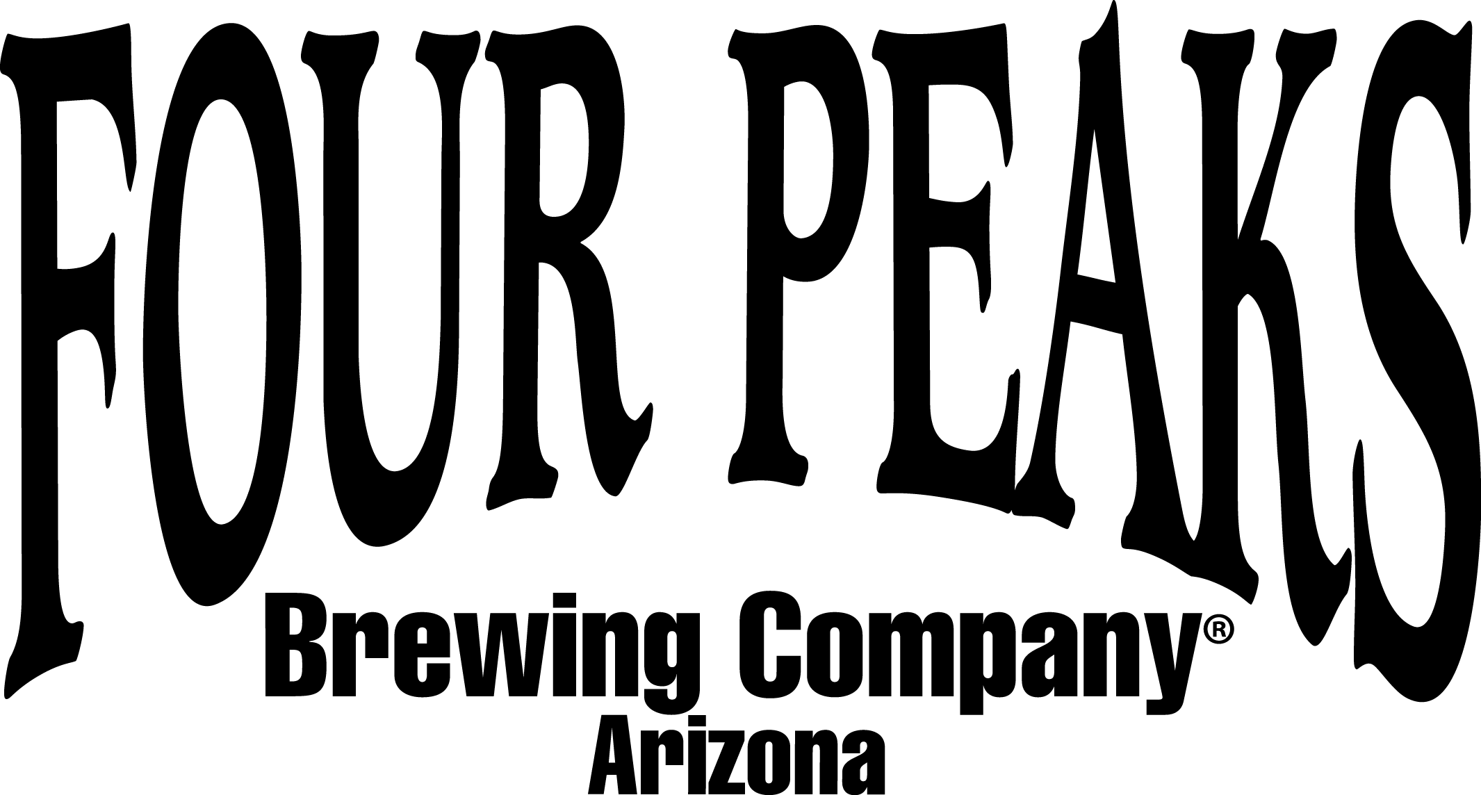 Four Peaks Brewing Company - Four Peaks Brewery Logo (2131x1144), Png Download