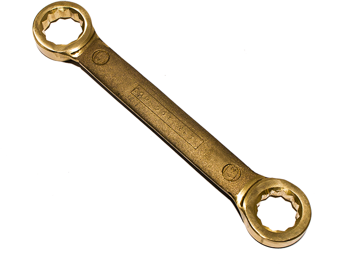 Double Ended Ring Spanner - Can Opener (730x1000), Png Download
