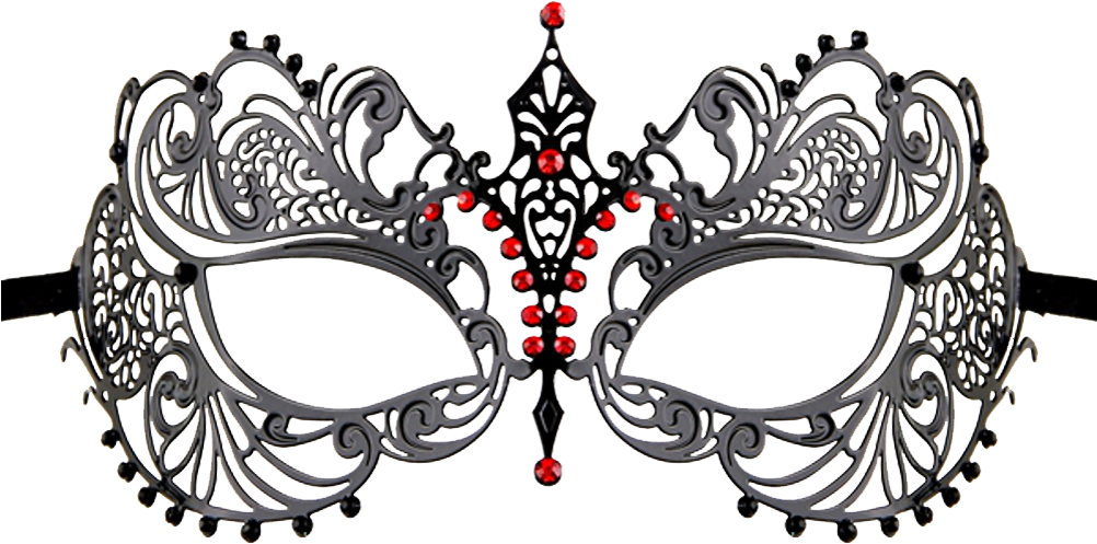 Mutli Color Series Laser Cut Metal Venetian Pretty - Masquerade Mask For Women (1001x554), Png Download