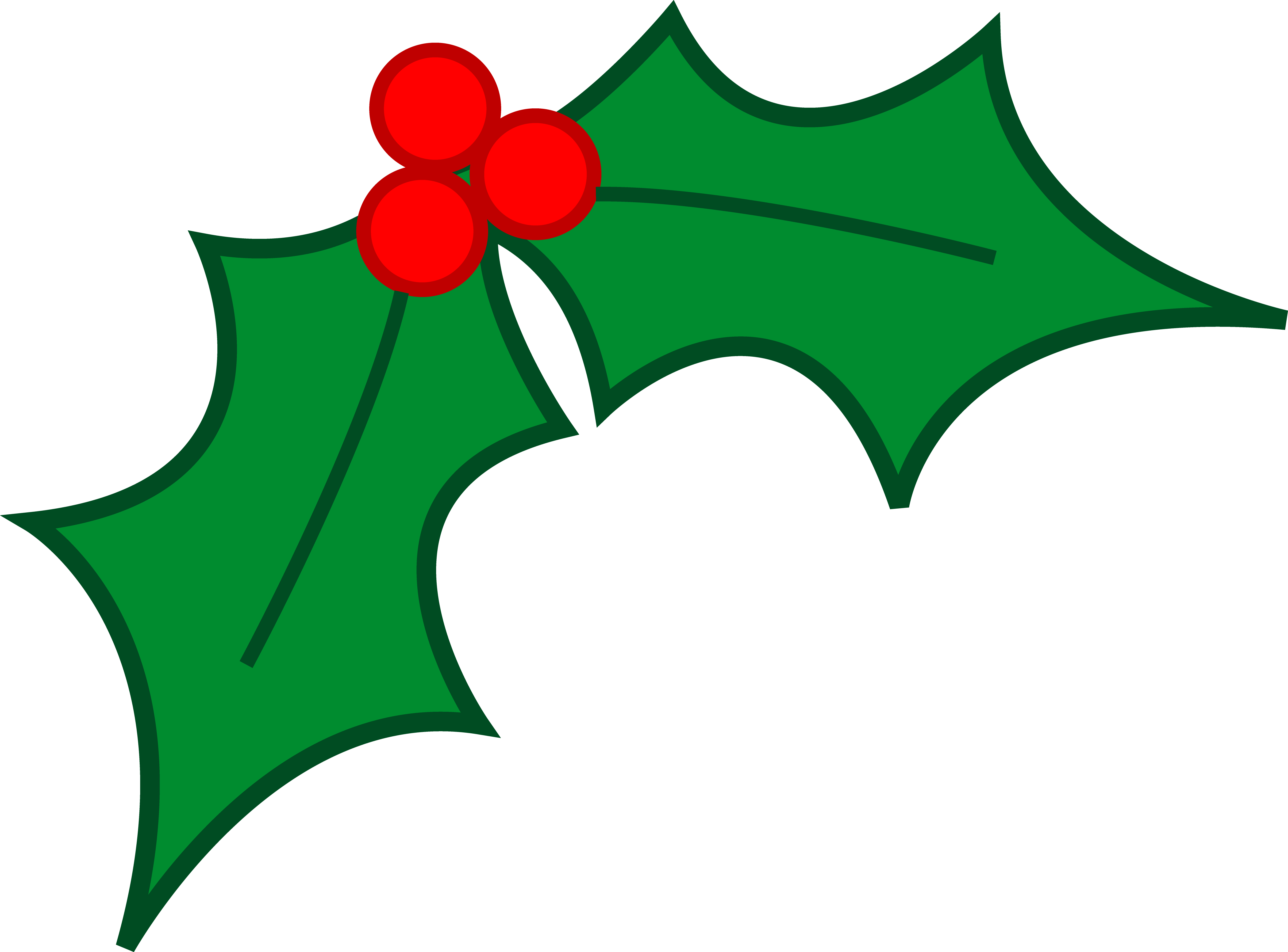 Holly Transparent Holly Leaf Png Full Size Png Download Seekpng