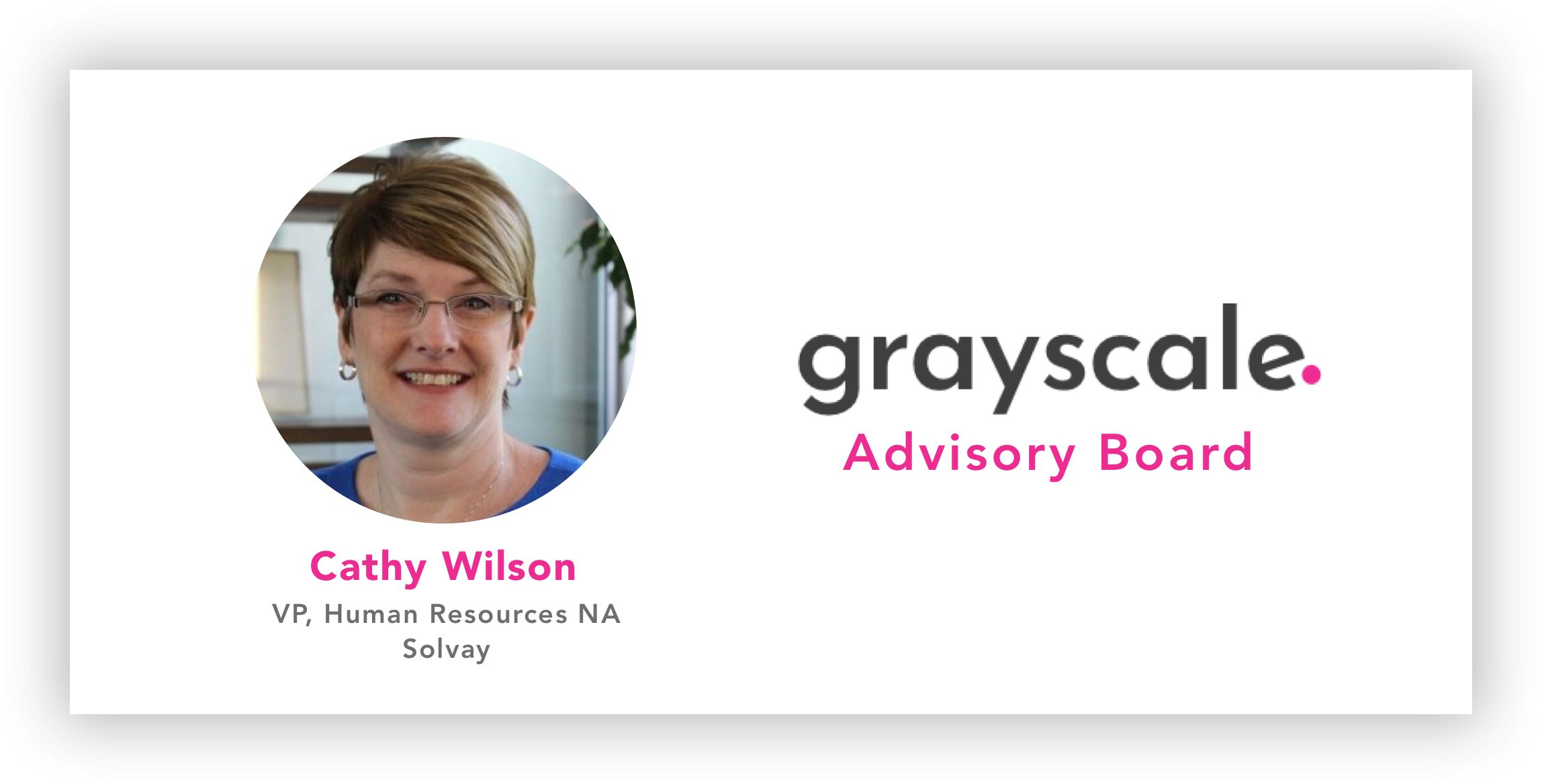 I'm Very Excited To Announce Cathy Wilson, Vp Of Hr - Blond (2296x1168), Png Download