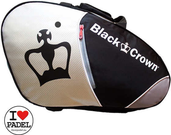 I Love Padel, Backpack Sun Collection Silver And Black - Black Crown Sun One Size (700x700), Png Download
