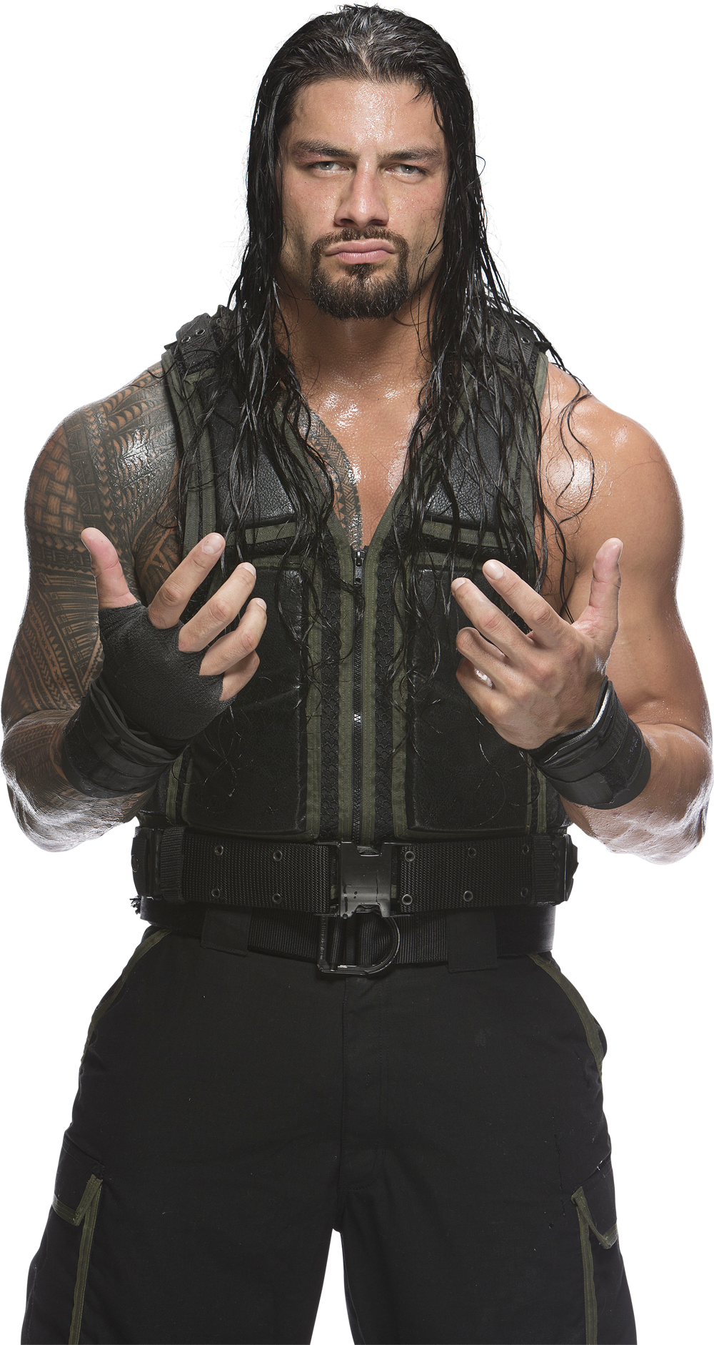 W Roman Reigns Wrestling, Wwe Roman Reigns, Roman Reings, - Roman Reigns Hardcore Champion (1000x1882), Png Download