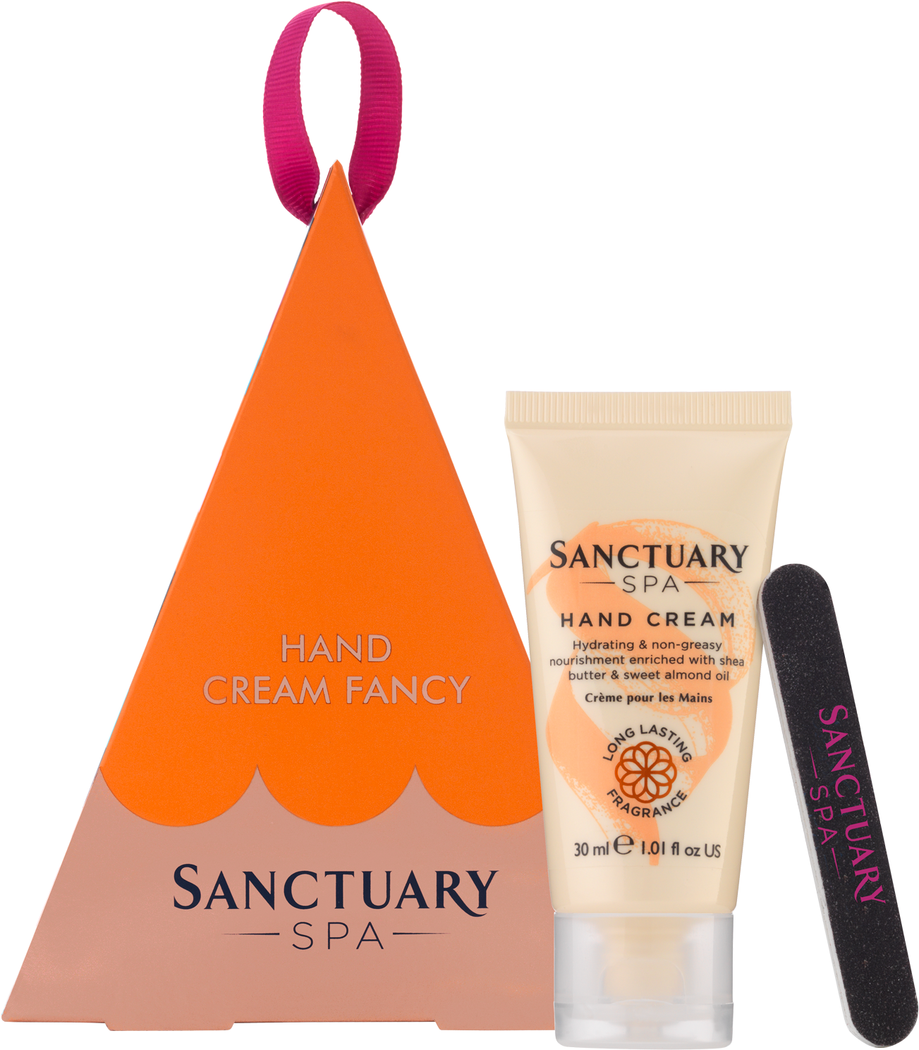 Beauty Christmas Tree Decoration Gifts - Sanctuary Spa Hand Cream Fancy (1474x2211), Png Download