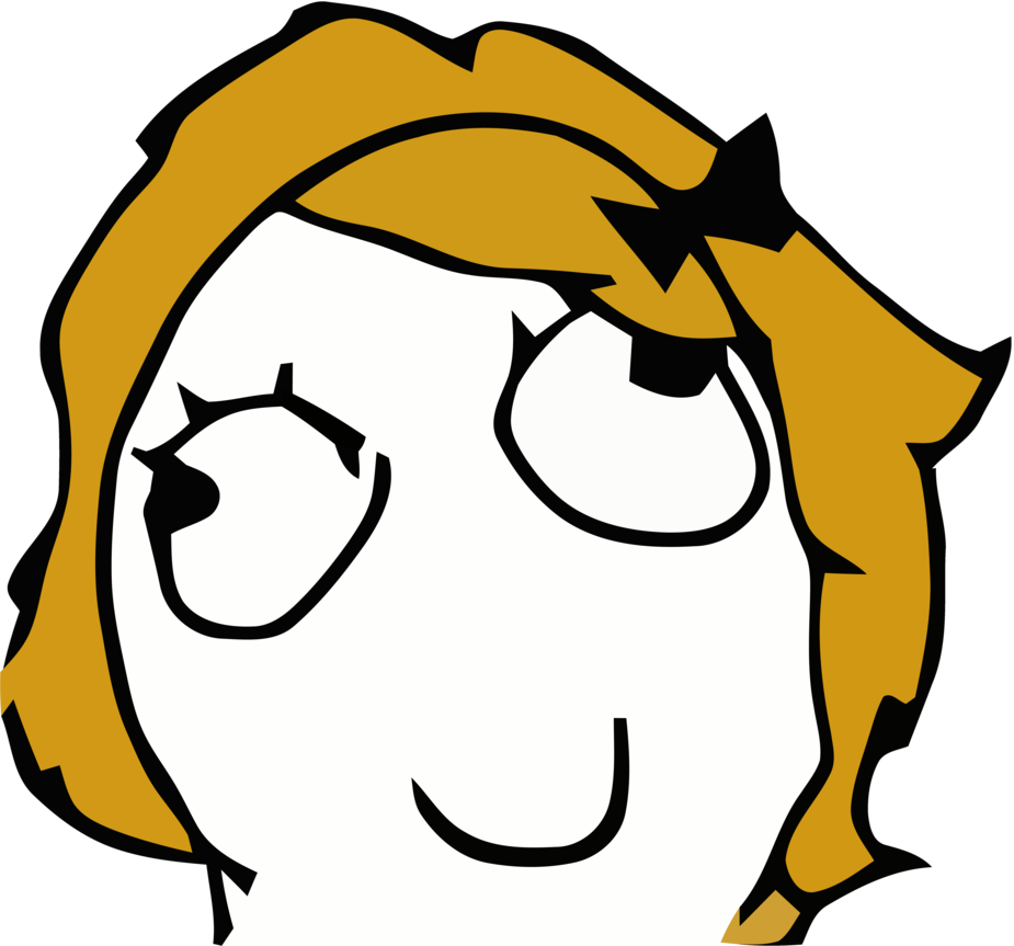 Png - Rage Comics Girl Faces (925x863), Png Download