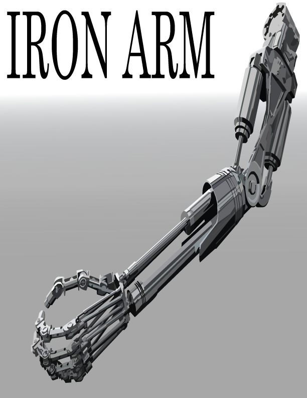 Iron-arm (612x792), Png Download