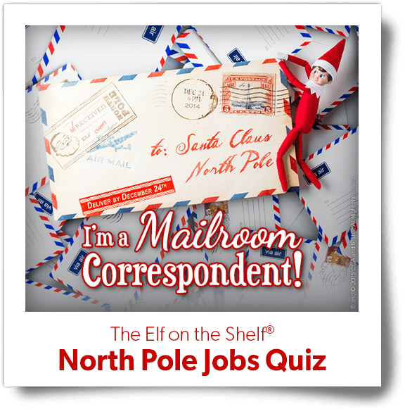 Chief Mailroom Correspondent - Elf On The Shelf North Pole Jobs (600x600), Png Download