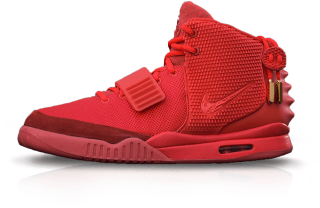 Yeezy Red October Png (740x649), Png Download