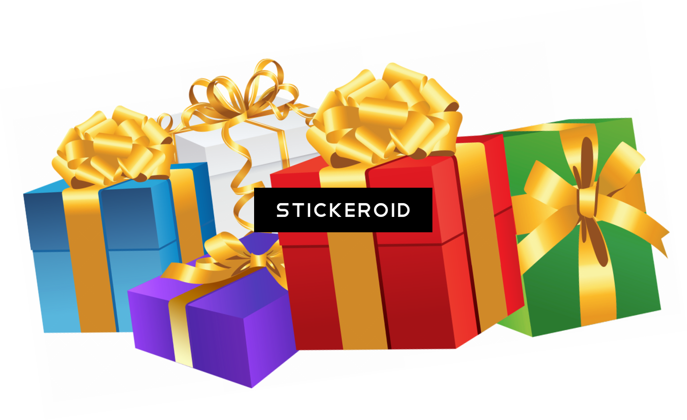 Christmas Gift - Transparent Background Christmas Gift Clipart (1387x848), Png Download