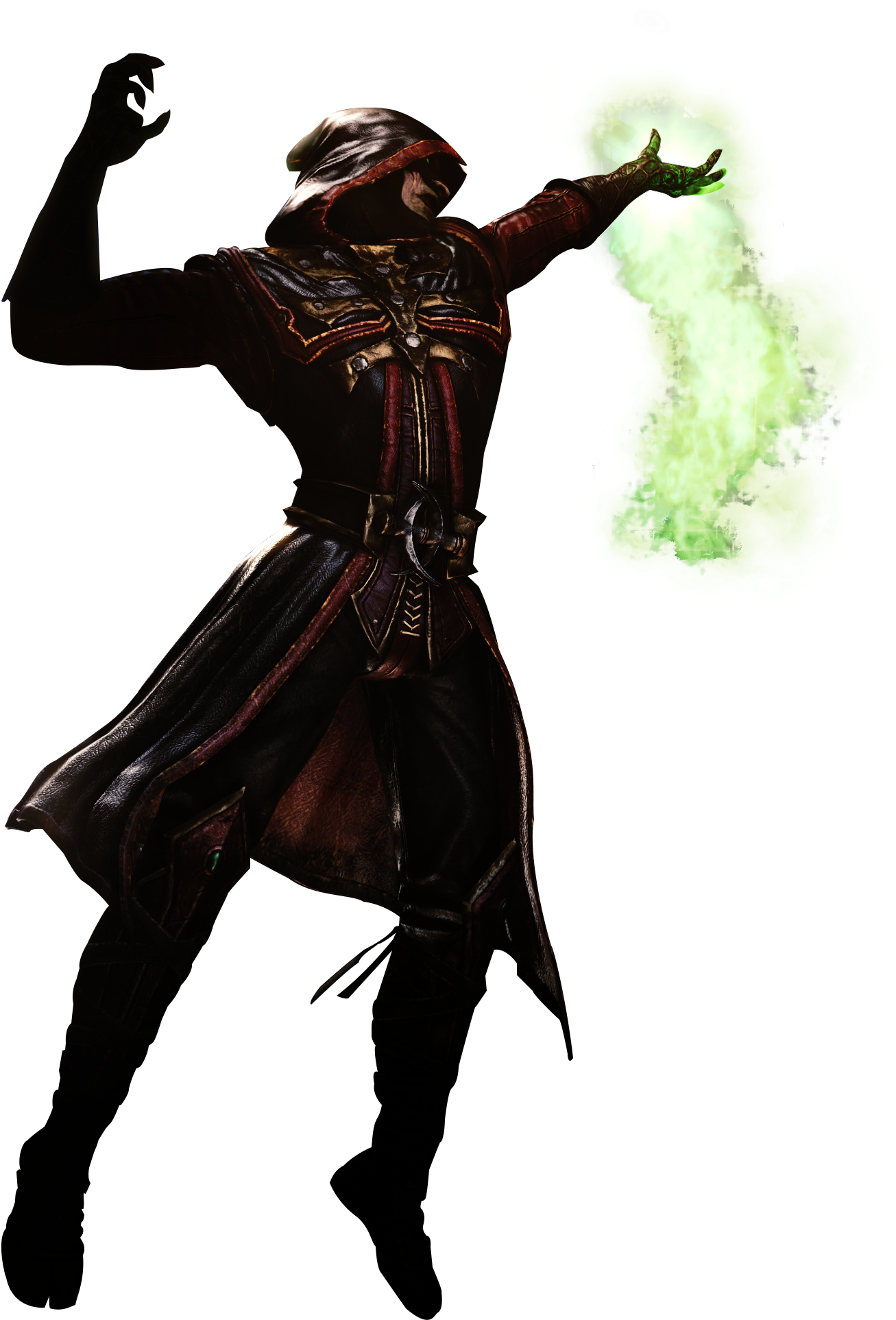 Mortal Kombat X Clipart Ermac Render - Ermac Mortal Kombat X Png (1592x1994), Png Download