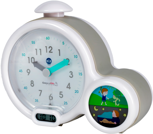 Clock New Grey Détouré - Kid Sleep Clock (600x600), Png Download