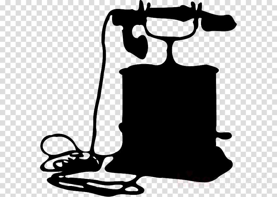 Download Retro Telephone Silhouette Png Clipart Telephone - El Teléfono De La Revolucion Industrial (900x640), Png Download