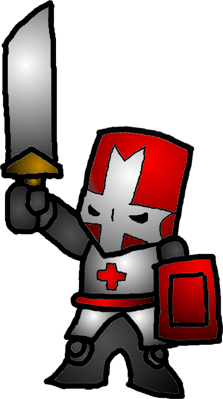 Redcastlecrasher - Red Castle Crasher Png (458x819), Png Download