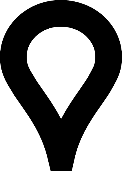 How To Set Use White Google Map Pin Clipart (426x597), Png Download