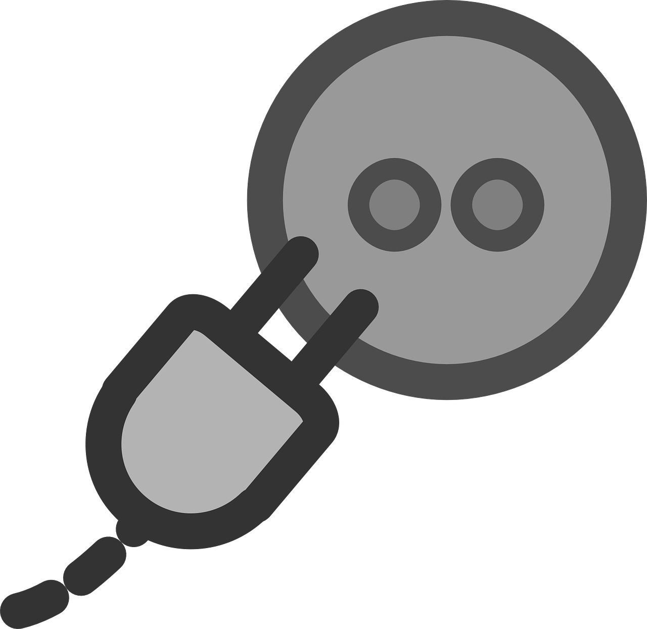 Graphic Transparent Stock Electrical Clipart Socket - Socket Clipart (600x583), Png Download