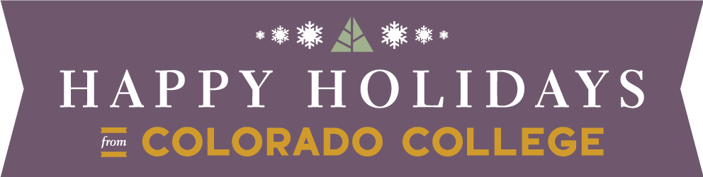 Happy Holidays From Colorado College - Triangle (992x250), Png Download
