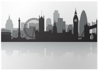 Siluetas De Ciudades Londres (400x400), Png Download