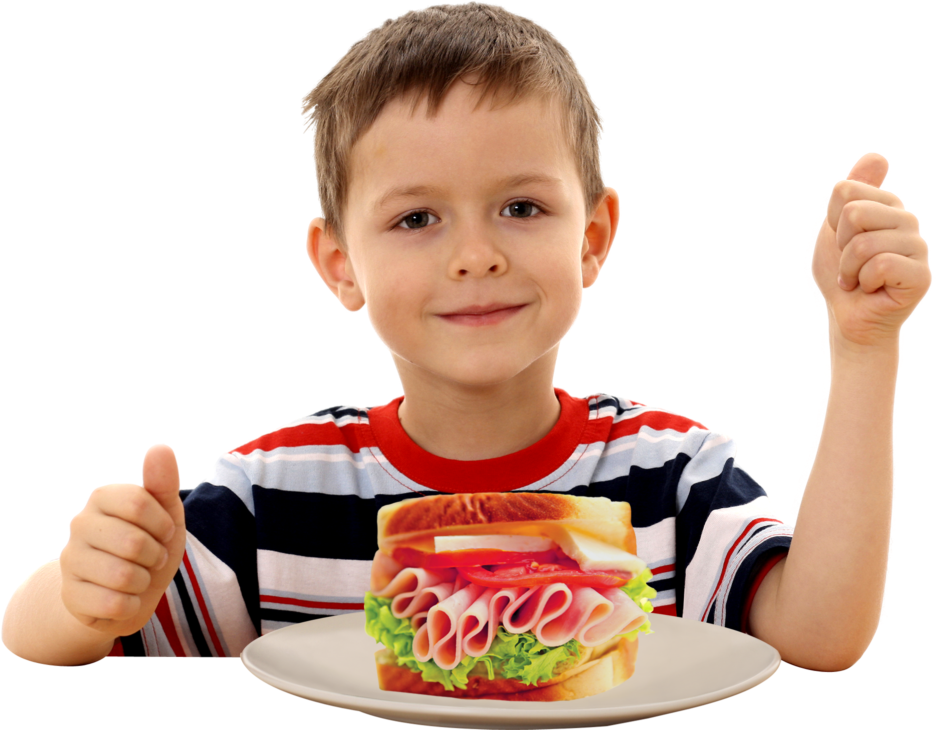 Kids Eating Png (1939x1515), Png Download