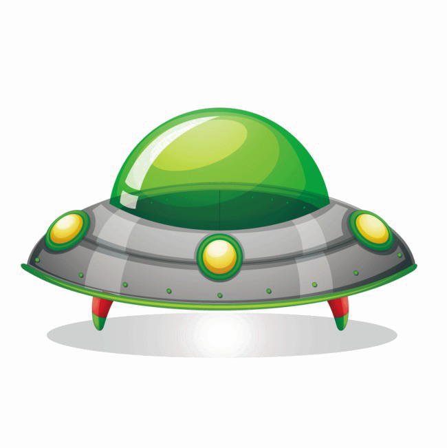 Ufo Spacecraft Png Image Background - Blue Colour Toys (650x651), Png Download