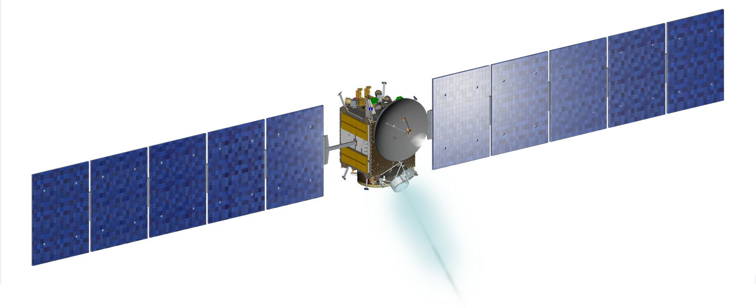 Dawn Spacecraft - Nasa Dawn (1500x688), Png Download