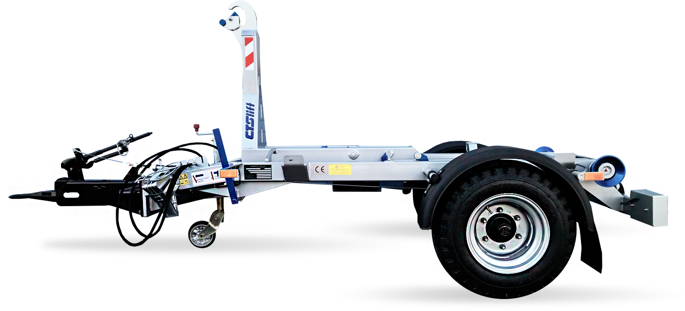 Tractor Trailer Tn Cts 03 23 K - Charvát Cts A.s. (1422x700), Png Download