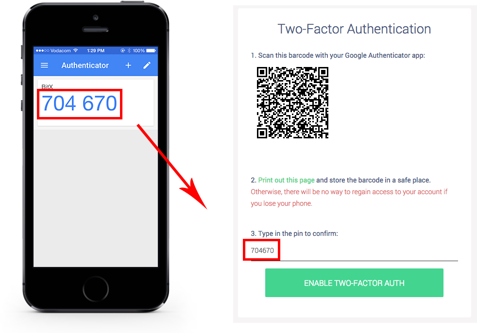 Set Up 2fa Desktop And Phone N - Google Authenticator (1005x692), Png Download