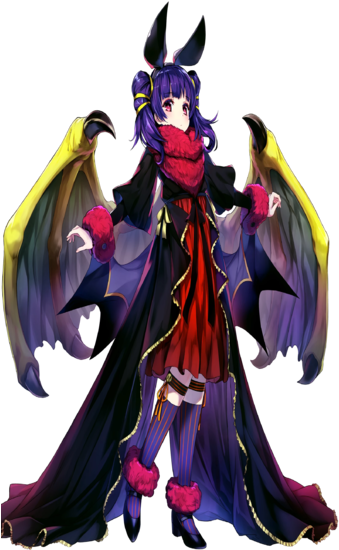 Myrrh Spooky Monster Face - Fire Emblem Heroes (340x604), Png Download